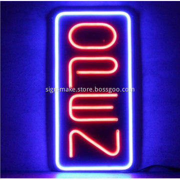 Vertical Neon Open Signs for Sale LED Sign Baord